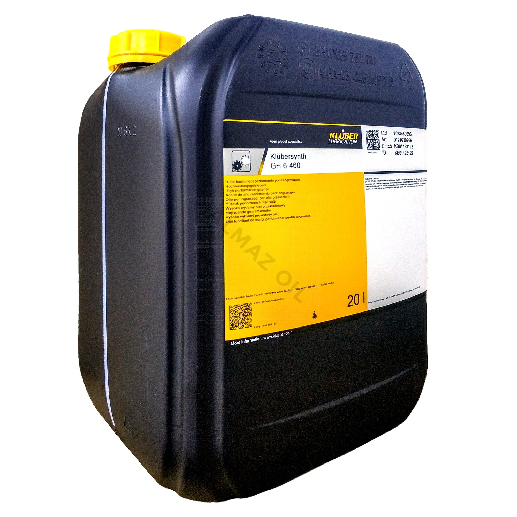 Klubersynth GH 6-22, 32, 46, 80, 100, 220, 320, 460, 680, 1000, 1500